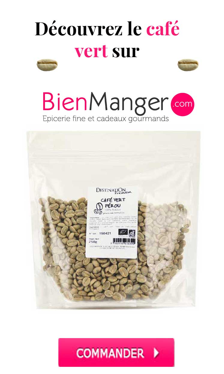 Café vert sur BienManger.com